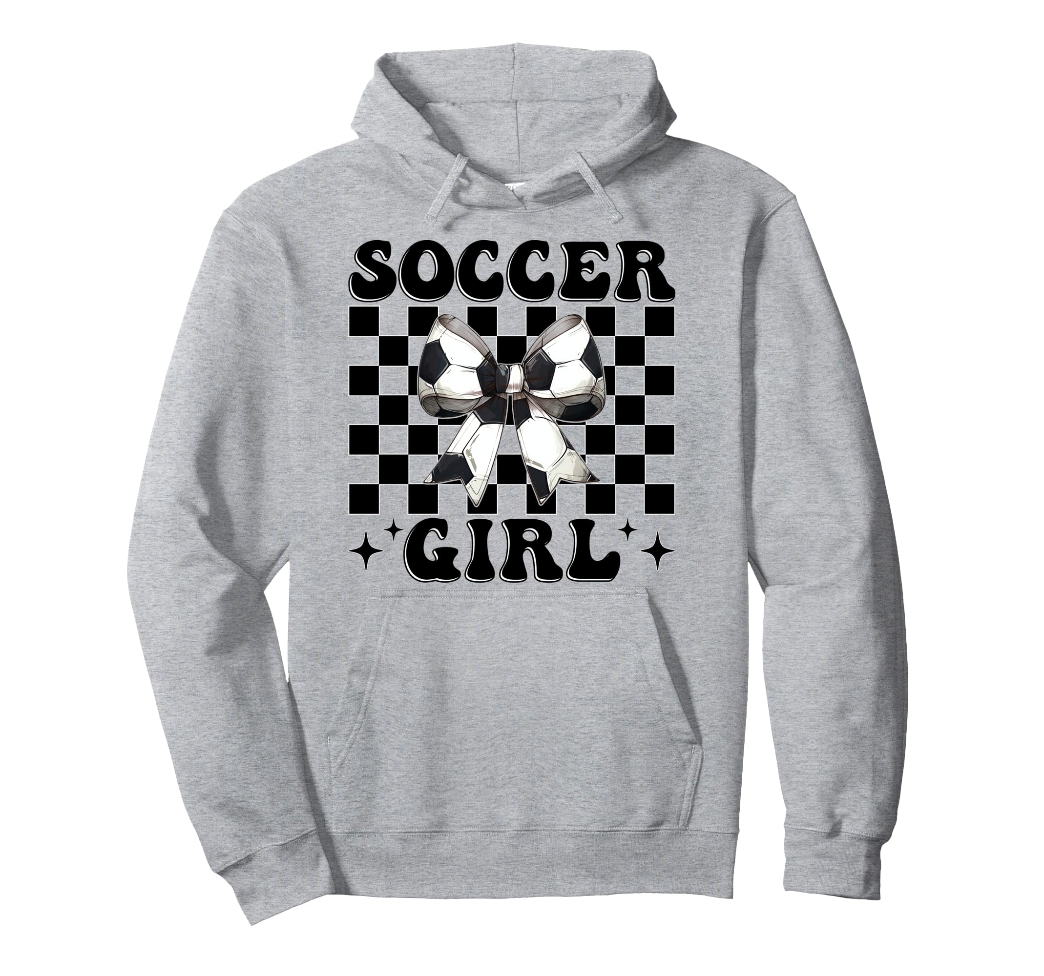 Womens Coquette Bow Ribbon Soccer Player T-Shirt - Trendy Graphic Unisex