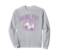Trendy Game Day Soccer Ball Chest Sweatshirt - Streetwear Style Men Women