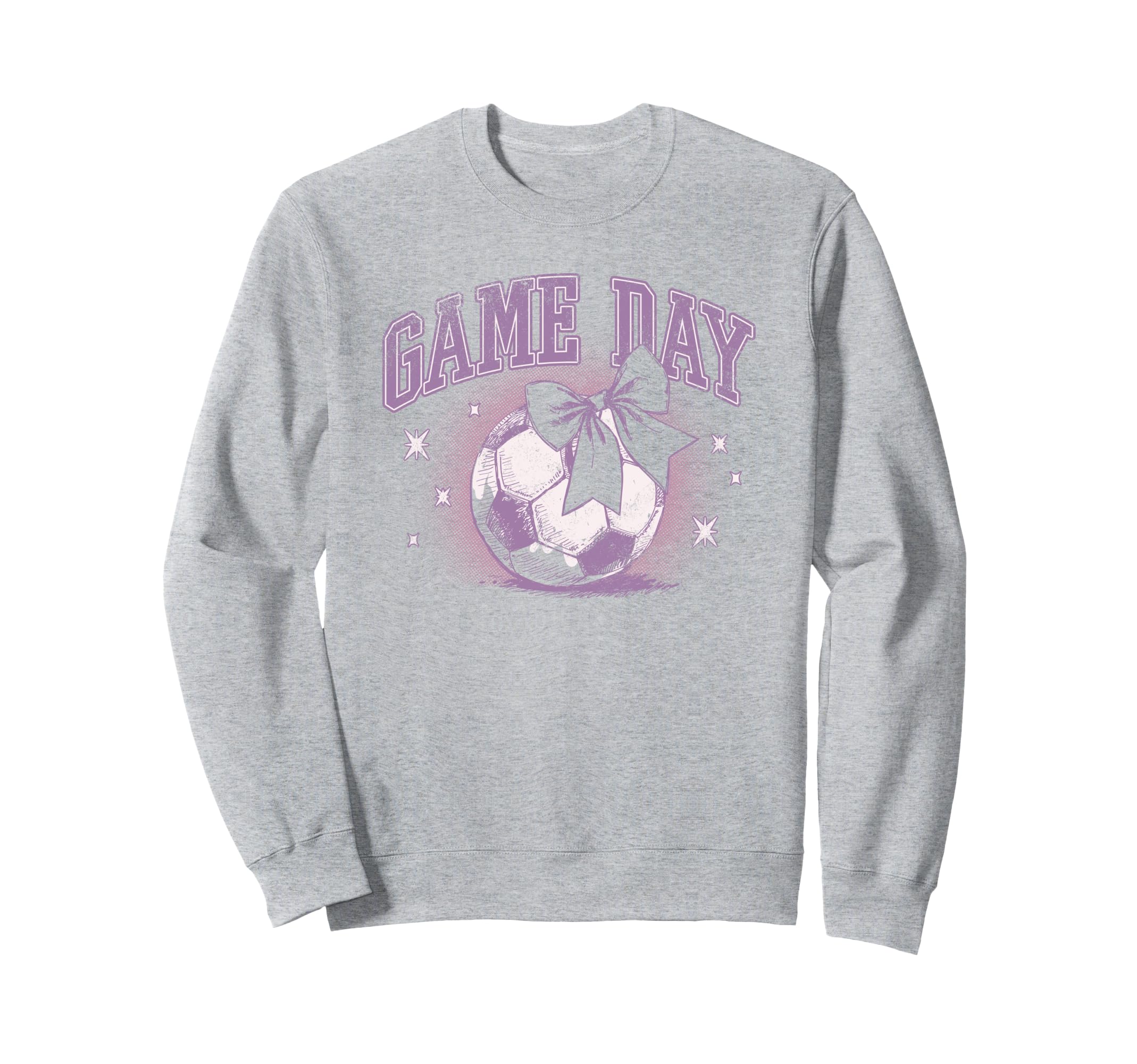 Trendy Game Day Soccer Ball Chest Sweatshirt - Streetwear Style Men Women
