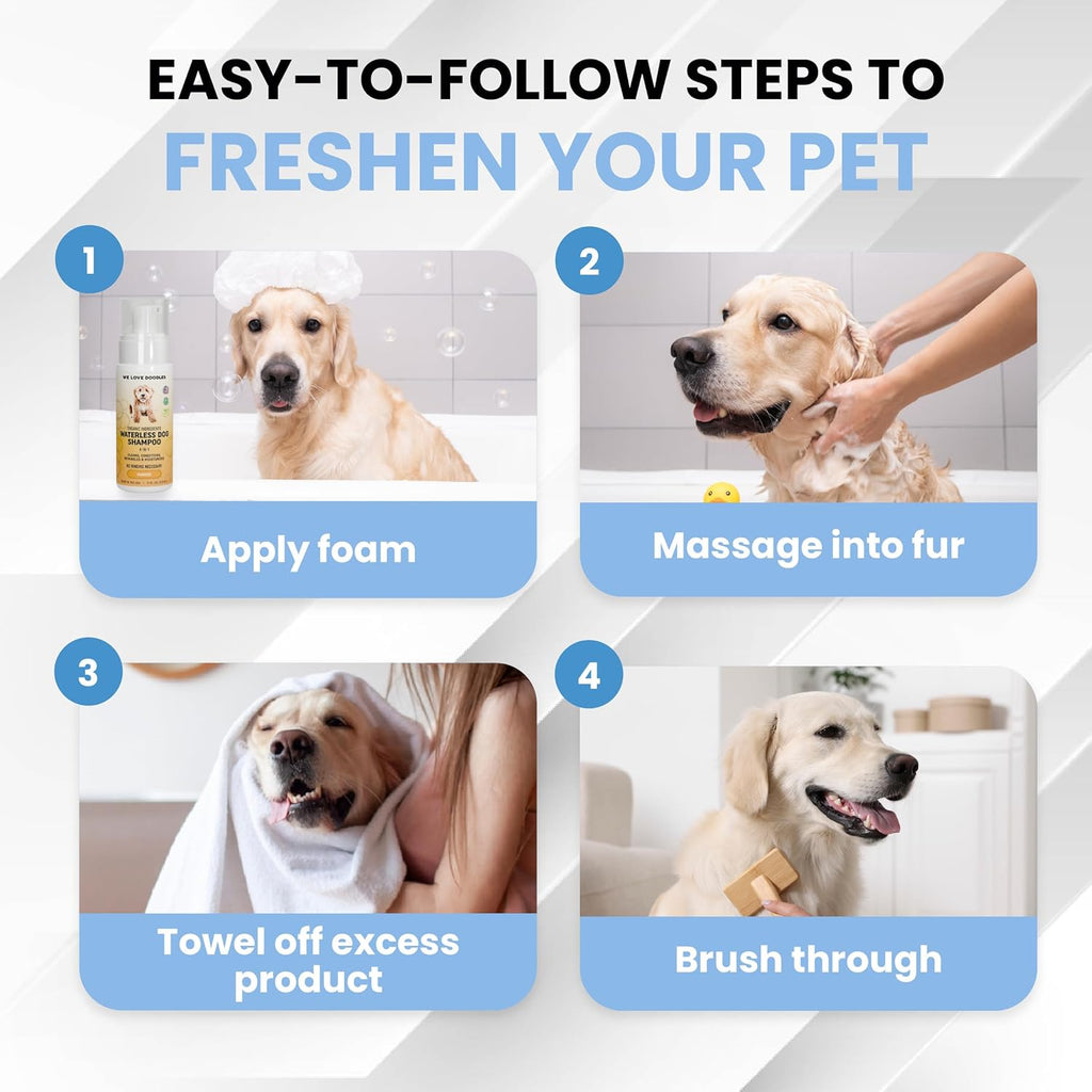 Dog Shampoo - Waterless Dog Shampoo (Mango)