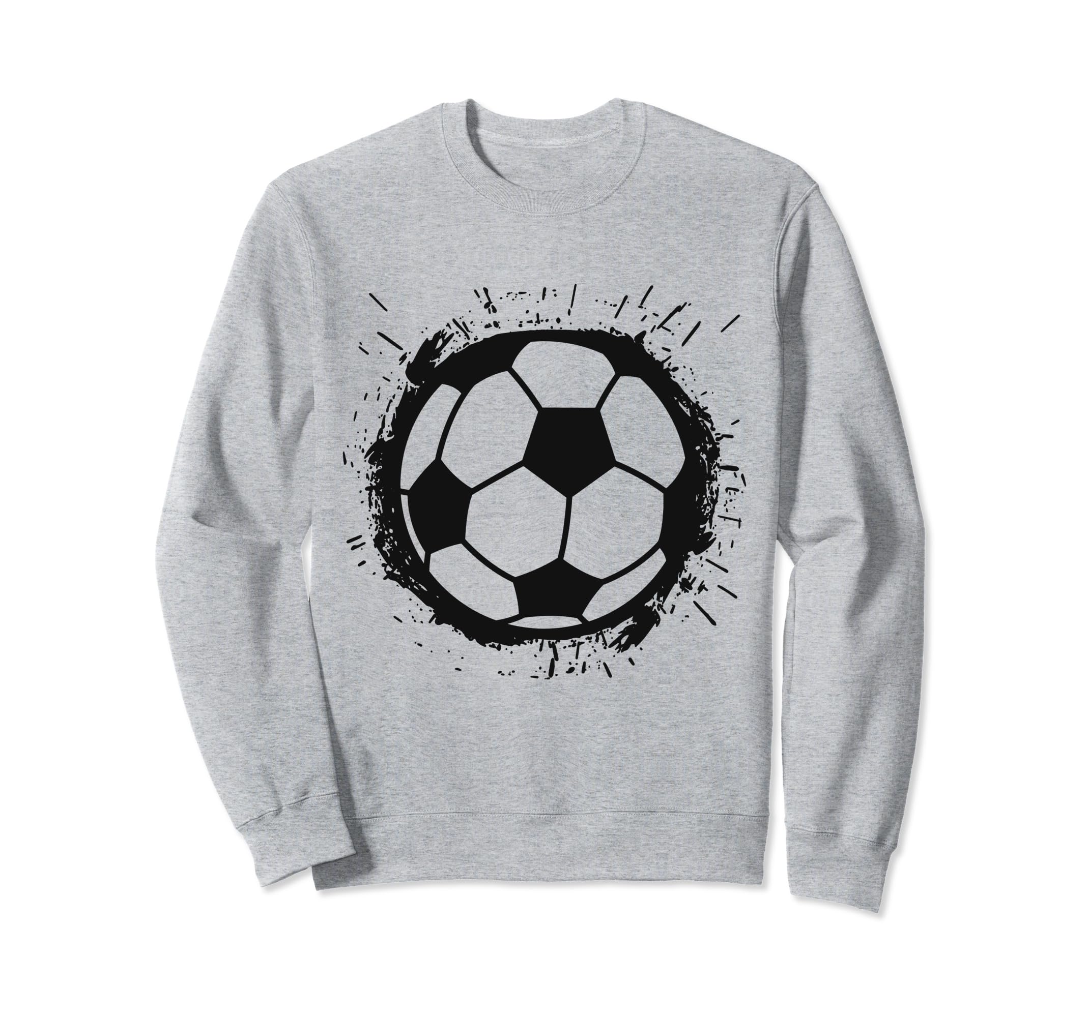 Soccer Player Ball Sports Sweatshirt - Graphic Print Unisex