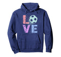 Soccer Love Valentine Mom Cleats Game Hoodie - Trendy Graphic Men Women