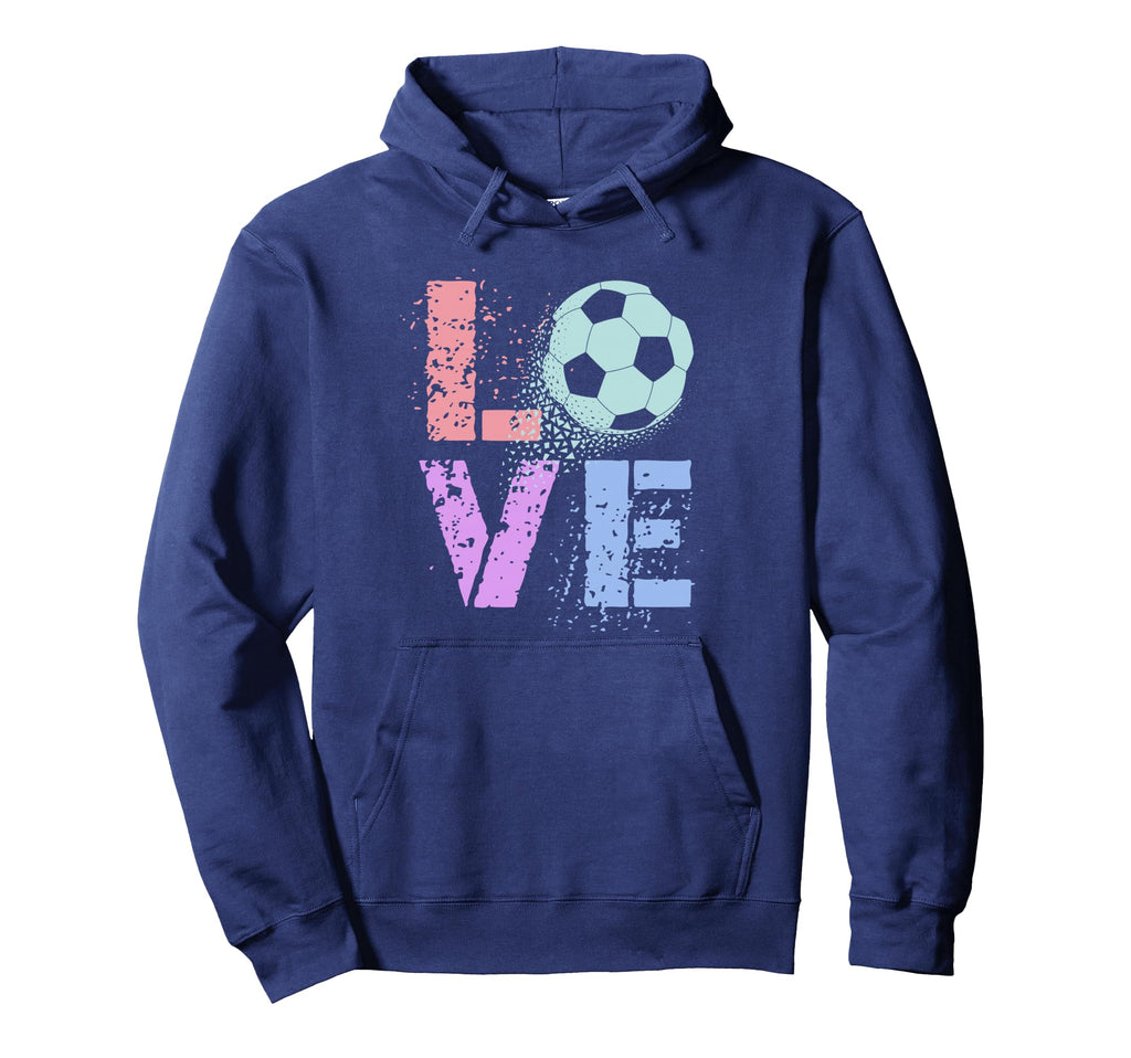 Soccer Love Valentine Mom Cleats Game Hoodie - Aesthetic Graphic Unisex