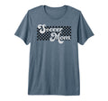 Soccer Mom Soccer Mama Checkered T-Shirt - Fun Novelty Design Unisex