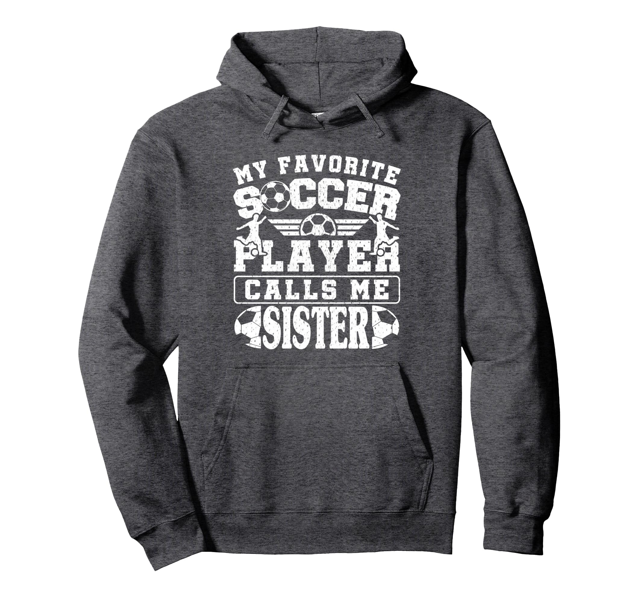 My Favorite Soccer Player Calls Me Hoodie - Novelty Apparel Men Women