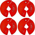 Micro Gainz Dumbbell Fractional 1.25lb Weight Plate, Ideal for Micro Loading, (Choose Color) 4 Piece Fractional Weight Plates, Designed for Dumbbell Training, Made In USA