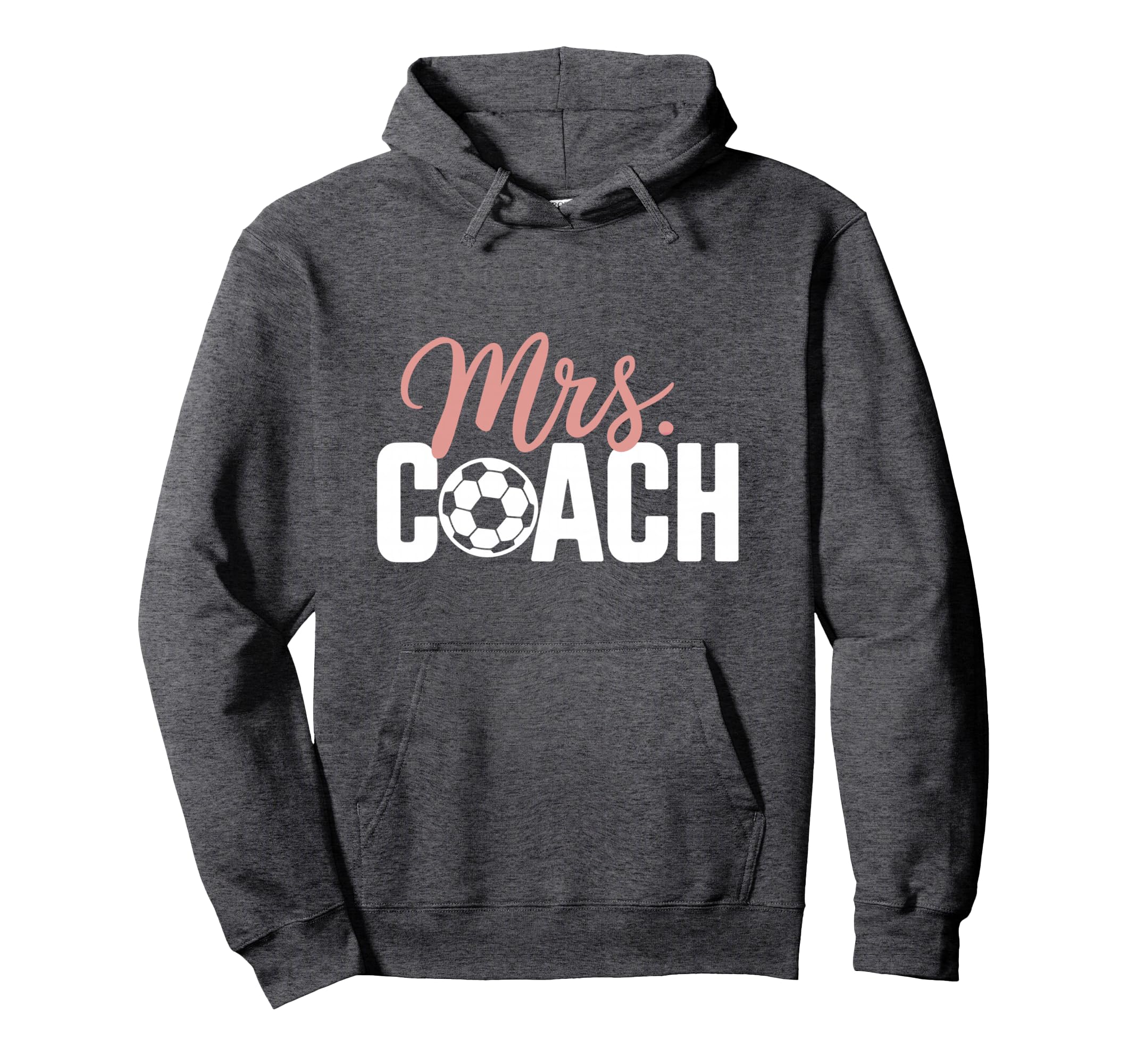 Mrs Soccer Coach Coaches Wives Hoodie - Streetwear Style for Adults