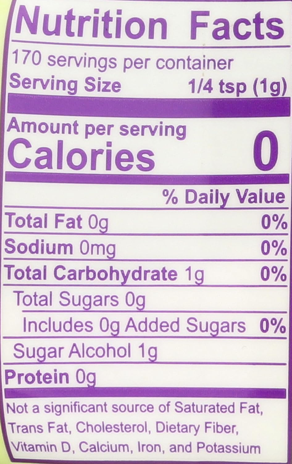 Wholesome! Organic Stevia Extract Sweetener, 6 oz, Pack of 6
