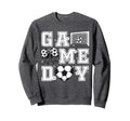 Soccer Game Day Coquette Bow Funny Sweatshirt - Graphic Print Men Women