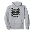 Zava List Funny Richmond Soccer Hoodie - Casual Everyday Wear for Adults