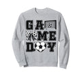 Soccer Game Day Coquette Bow Sweatshirt - Casual Everyday Wear for Adults