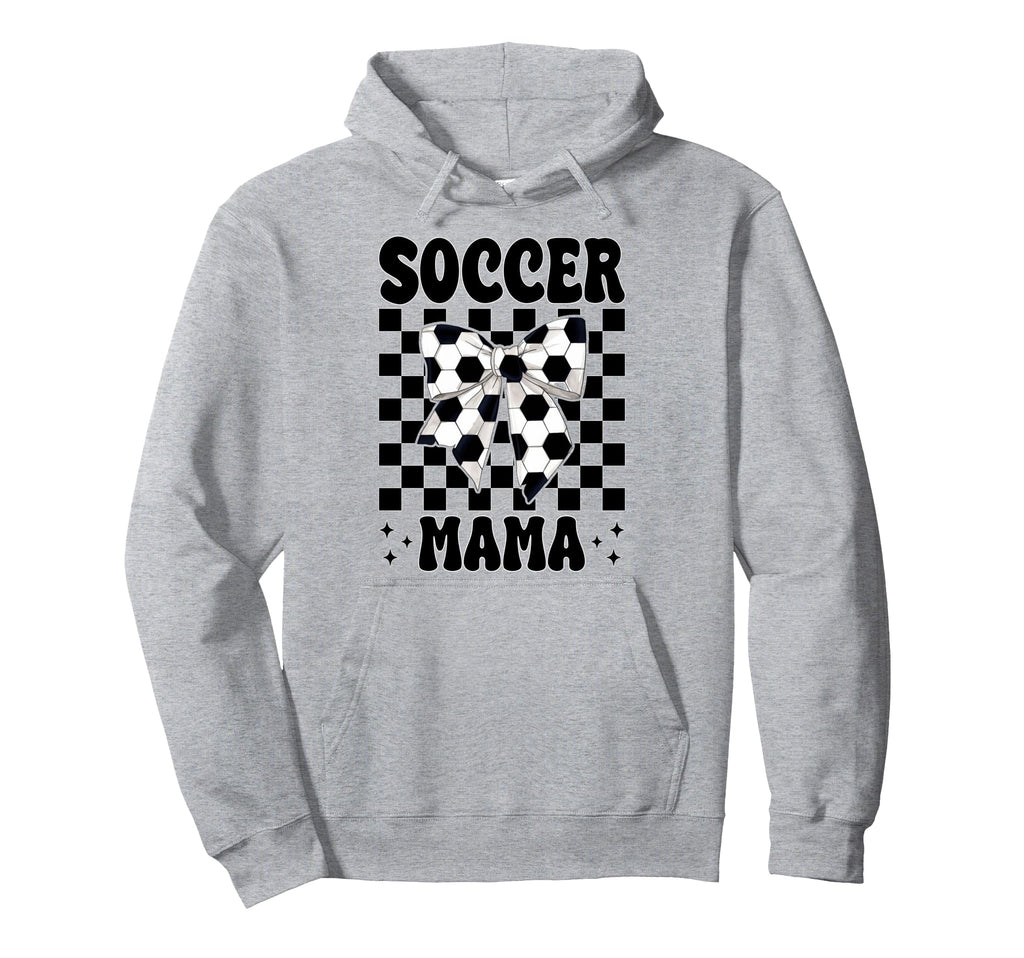 Soccer Mama Soccer Mom Mothers Day Hoodie - Novelty Apparel for Adults