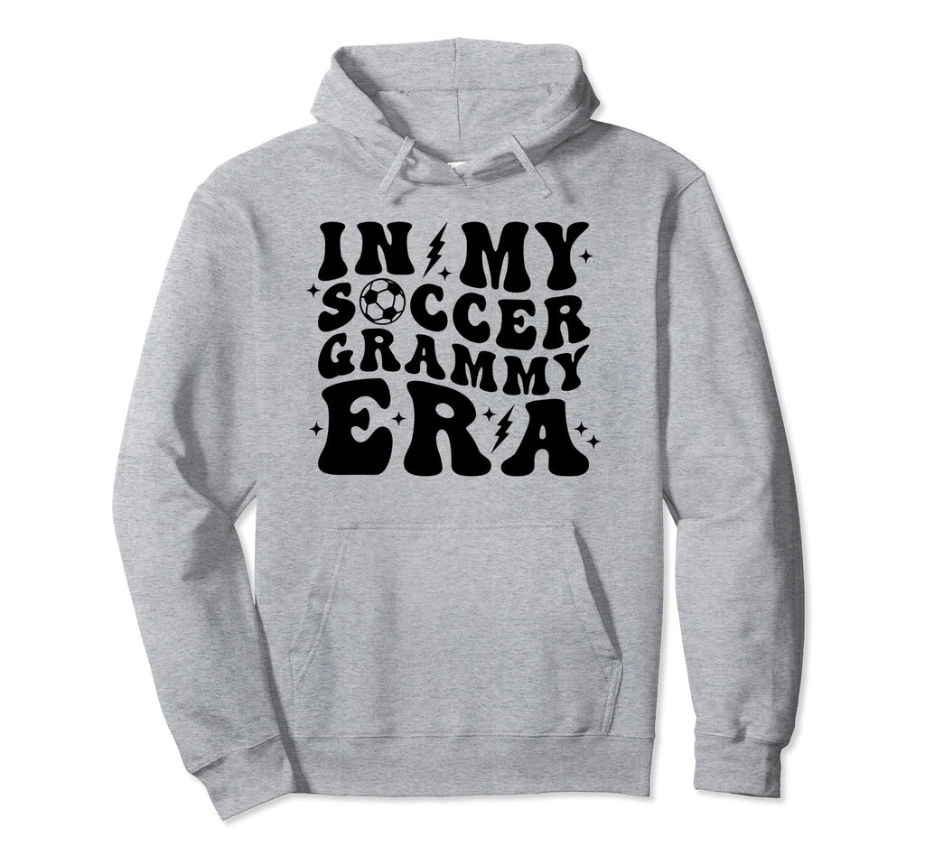 Soccer Grammy Groovy Soccer Grandma Sports Hoodie - Graphic Print Unisex