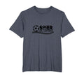 Soccer Is Life Life I Just Drive Mens T-Shirt - Graphic Print for Adults
