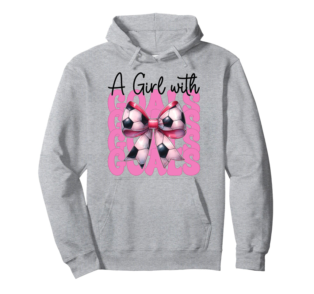 Soccer Mom Mama Mothers Day Coquette Hoodie - Minimalist Print for Adults