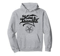 King Diamond Logo Hoodie - Fun Novelty Design Men Women