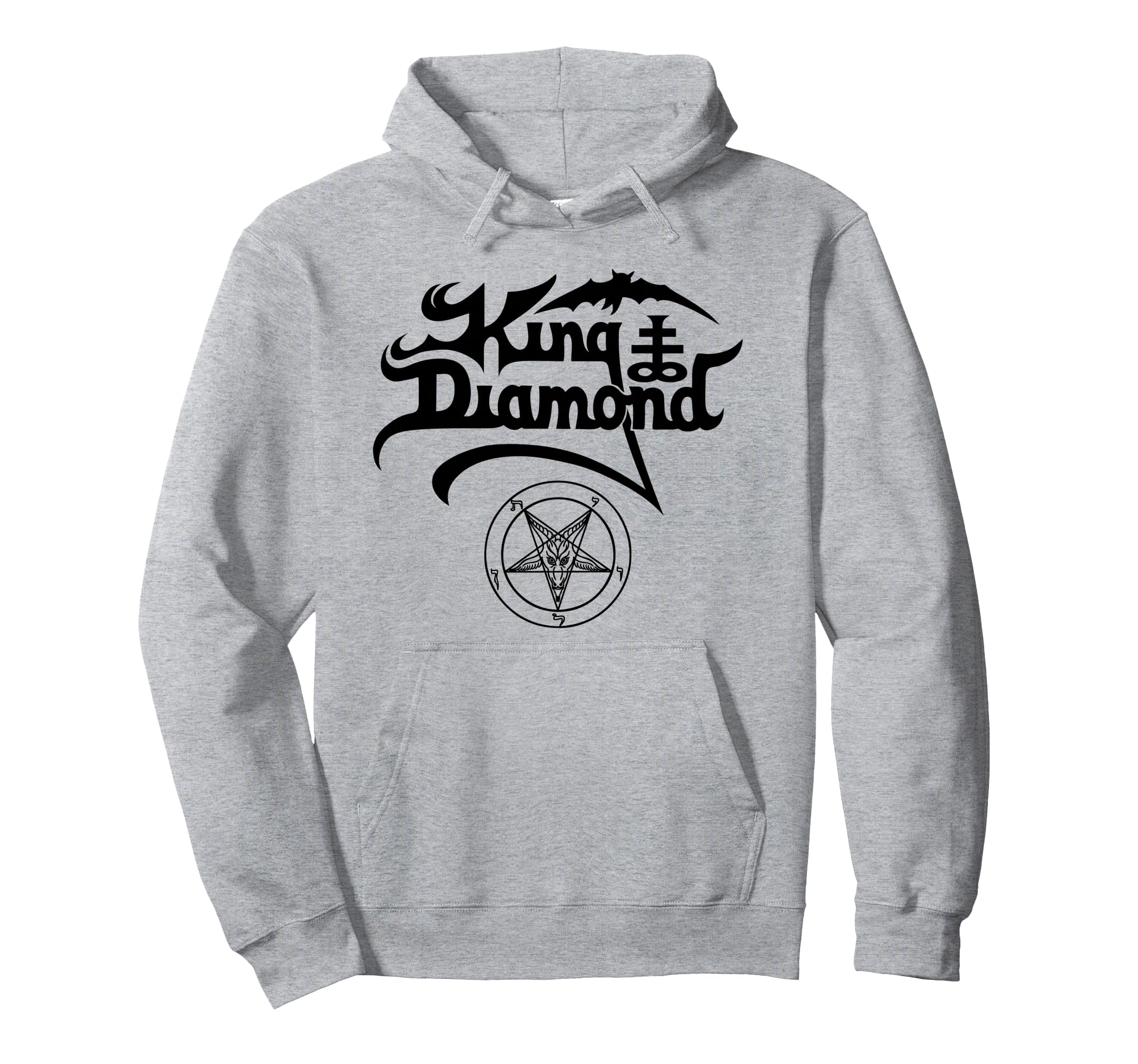 King Diamond Logo Hoodie - Fun Novelty Design Men Women