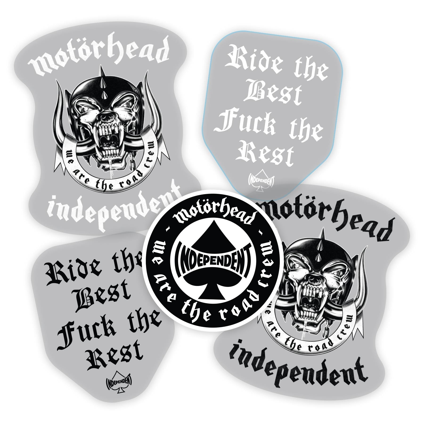 Independent Truck Co x Motörhead Sticker Pack