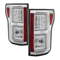SPYDER Ford F150 2015-2017 Light Bar LED Tail Lights - Chrome ALT-YD-FF15015-LBLED-C 5083715