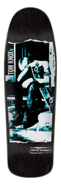 Santa Cruz Tom Knox Punk Black Stain 9.89" Skateboard Deck