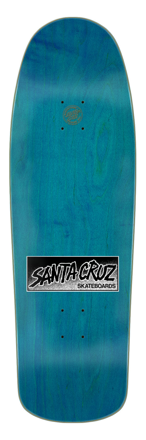 Santa Cruz Tom Knox Punk Black Stain 9.89" Skateboard Deck