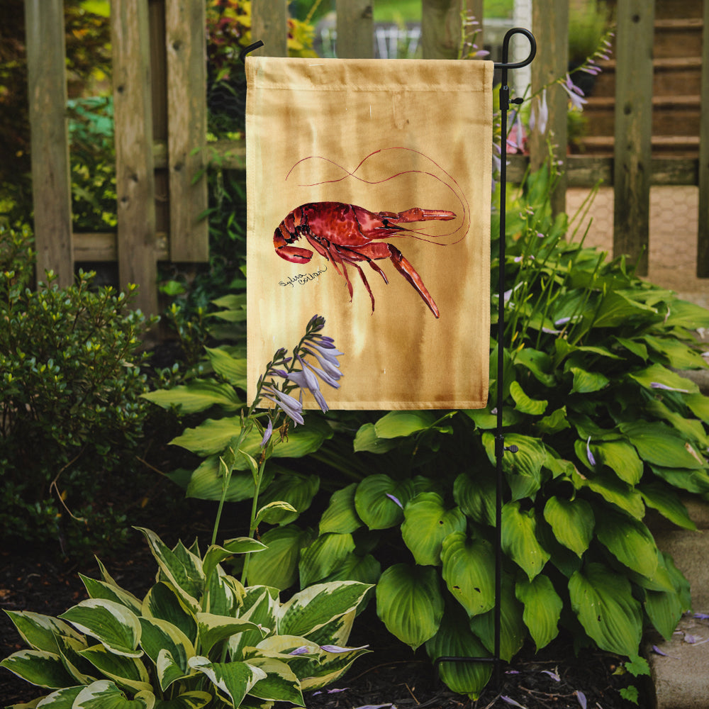 Sandy Beach Crawfish Garden Flag Mailbox Decorative Yard Banner Outside Patio Artwork for Flower Beds, Garden Size, Multicolor