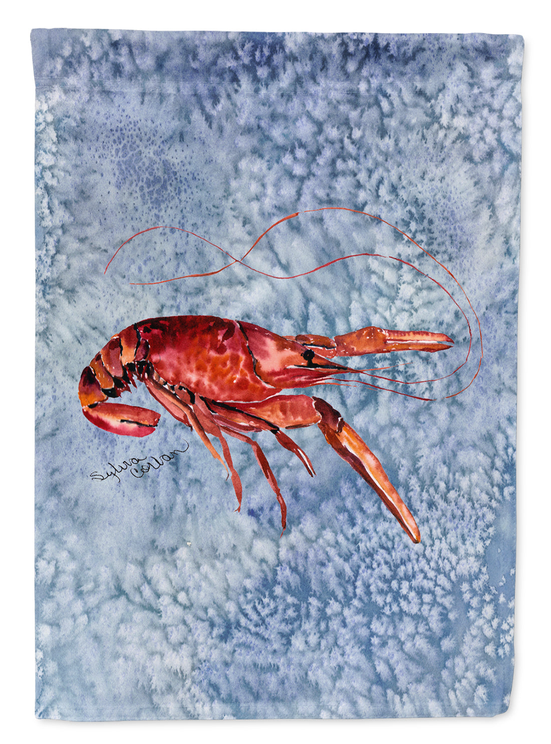 Crawfish Garden Flag Mailbox Decorative Yard Banner Outside Patio Artwork for Flower Beds, Garden Size, Multicolor