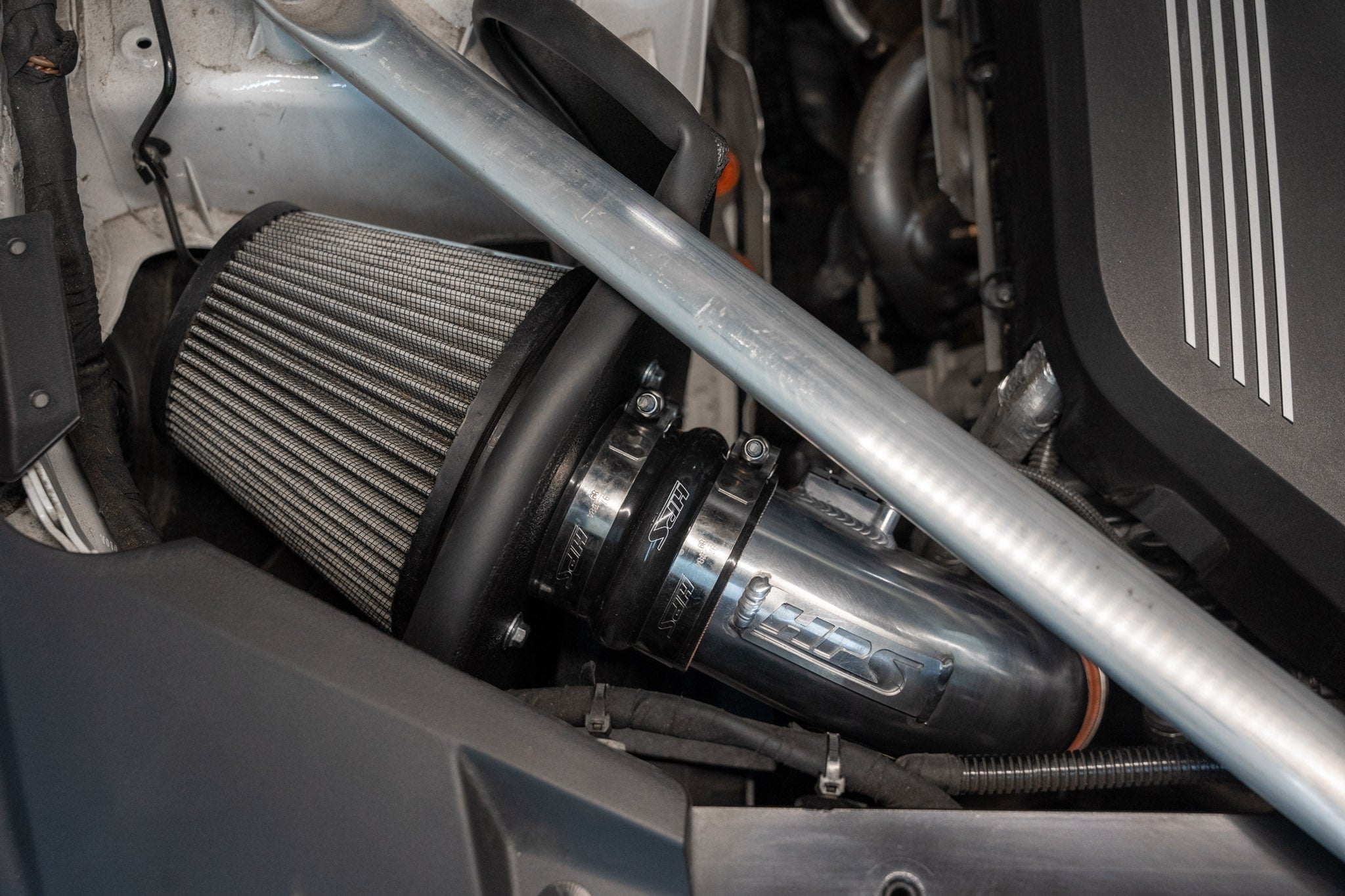 HPS Performance Products Air Intake Kit 2019-2022 BMW X7 3.0L Turbo B58 G07, Includes Heat Shield, 827-702