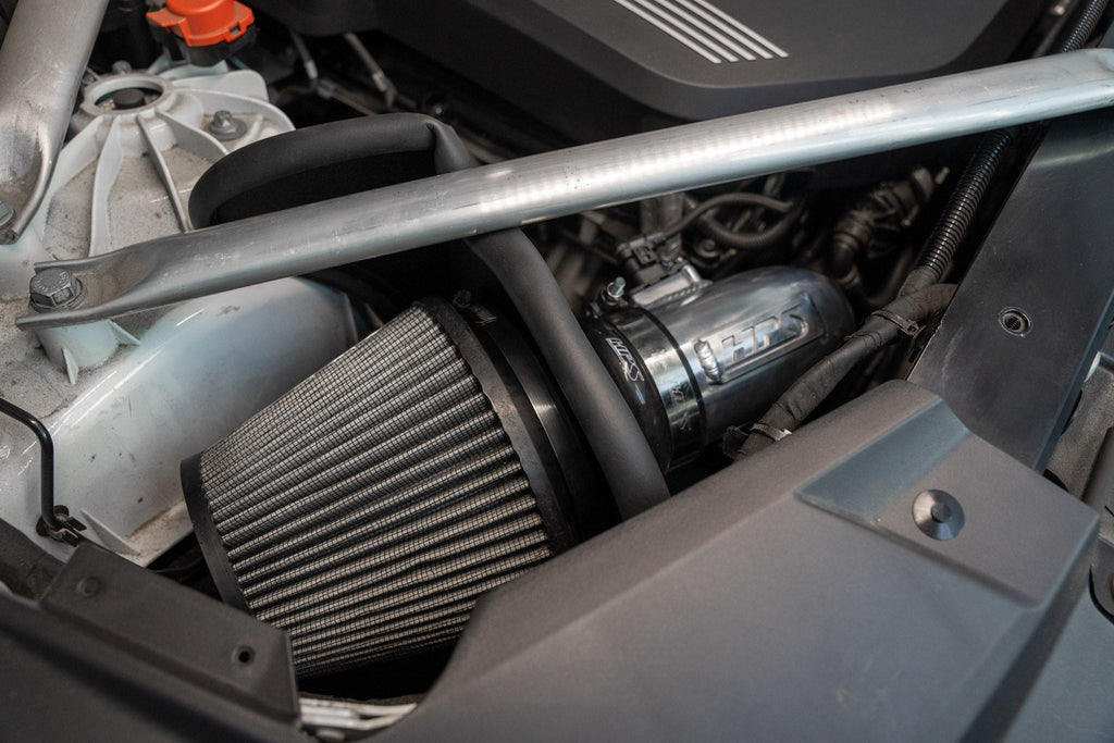 HPS Performance Products Air Intake Kit 2019-2022 BMW X7 3.0L Turbo B58 G07, Includes Heat Shield, 827-702