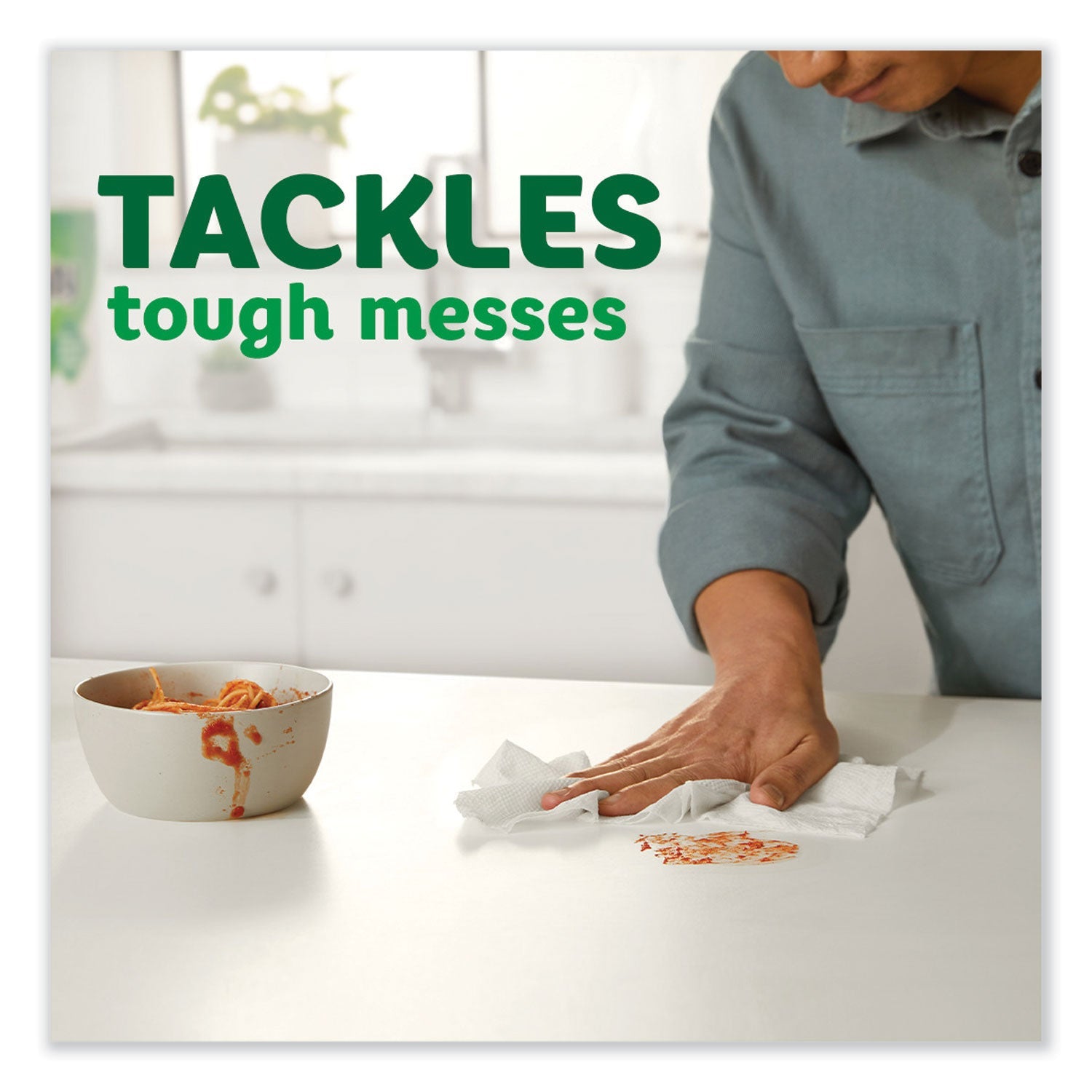 Bounty Select-a-Size Kitchen Roll Paper Towels, 2-Ply, 5.9 x 11, White, 74 Sheets/Single Plus Roll, 8 Rolls/Carton