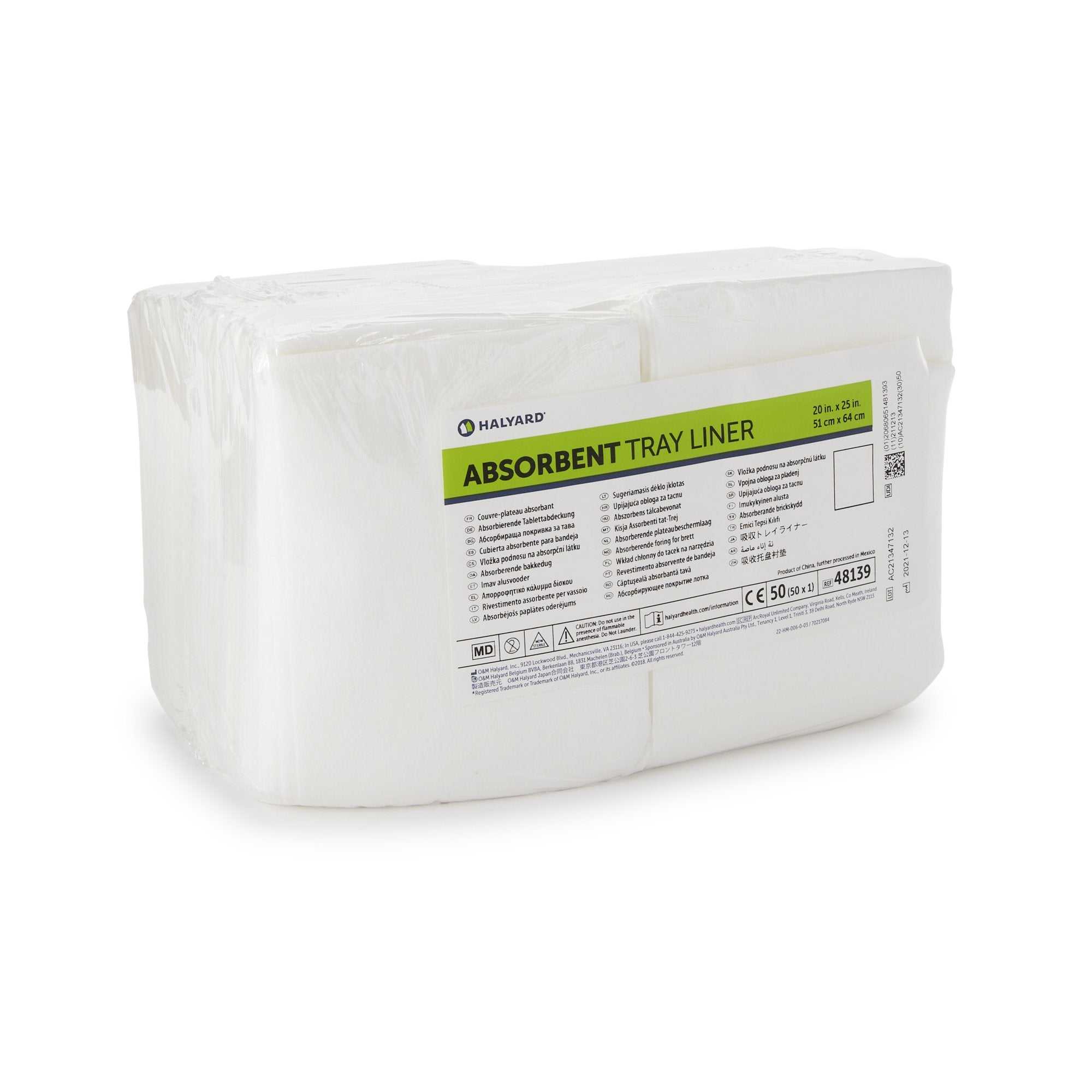 Sterilization Tray Liner Towel, 20 x 25 Inch 48139