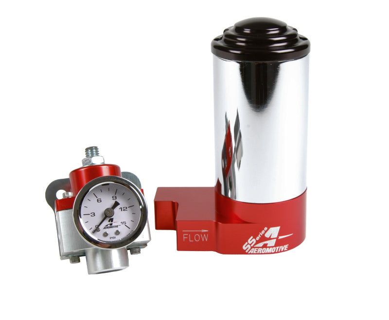 Aeromotive SS Fuel Pump & Regulator Kit (AN)