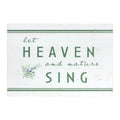 Rustic Wood Christmas Sentiment Sign 20"L