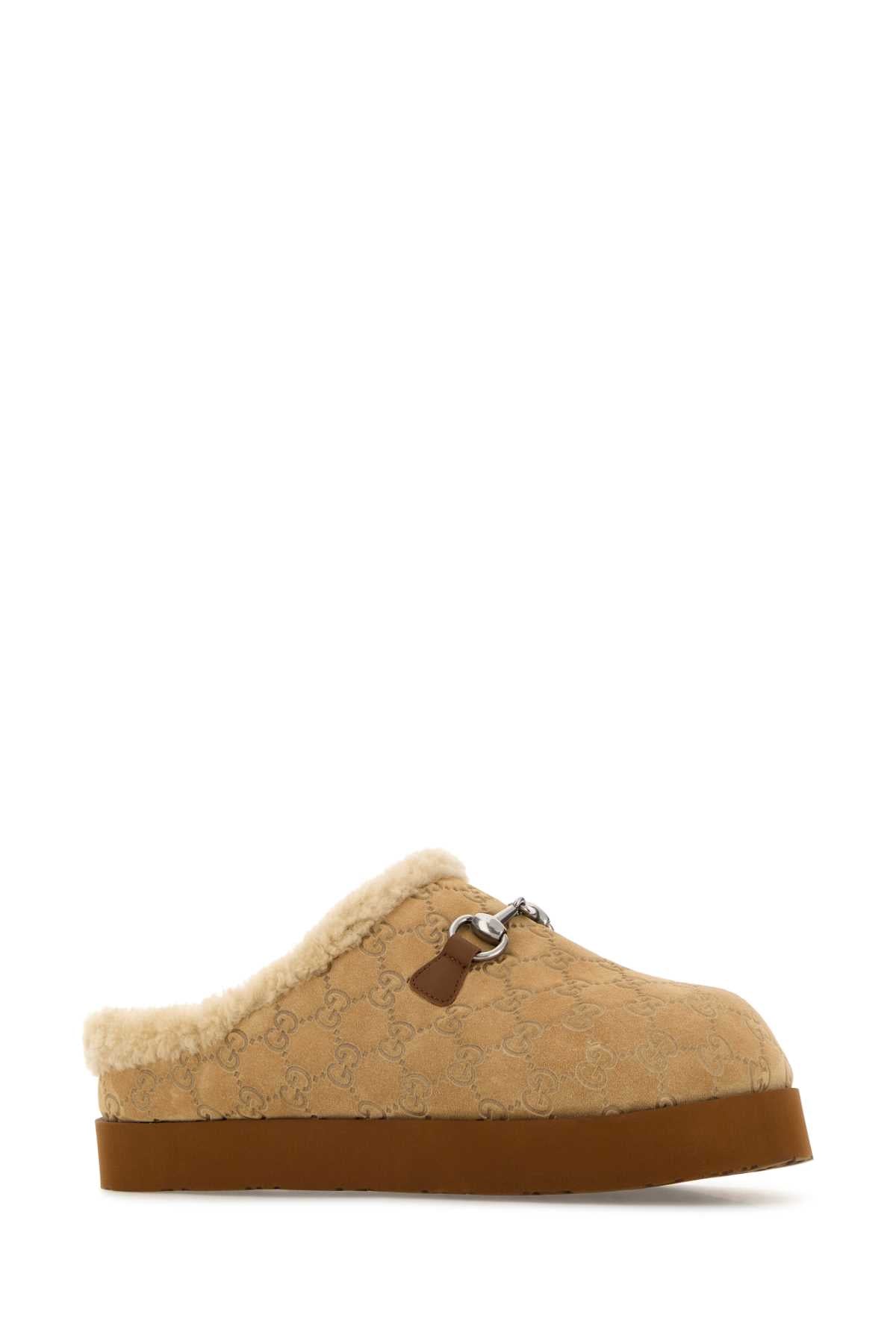 GUCCI Men's Suede Slippers