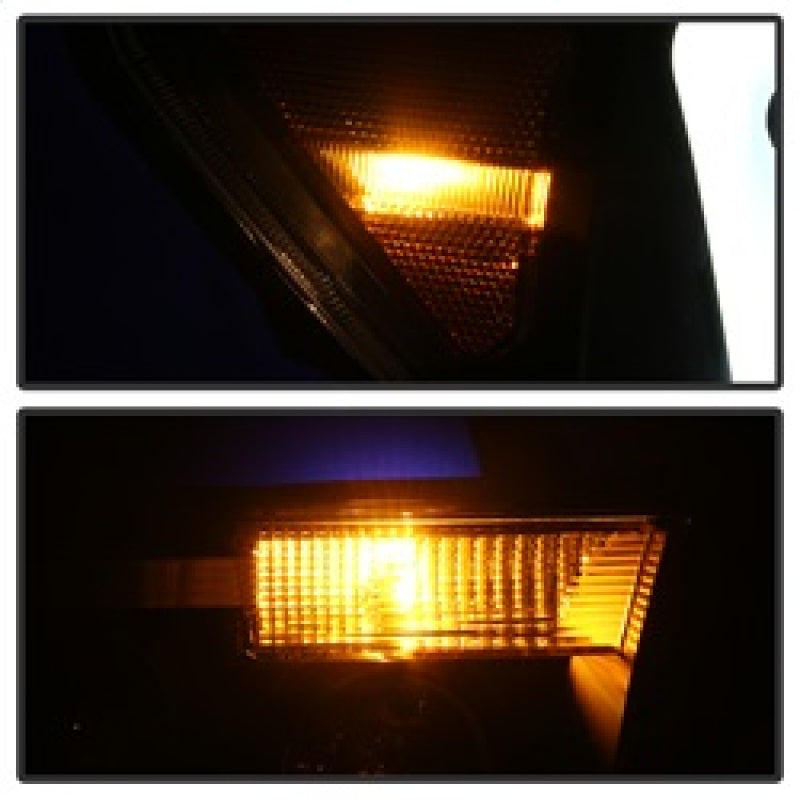 SPYDER Xtune Toyota Tundra 07-13 LED Light Bar Projector Headlights Black PRO-JH-TTU07-LED-BK 9027888