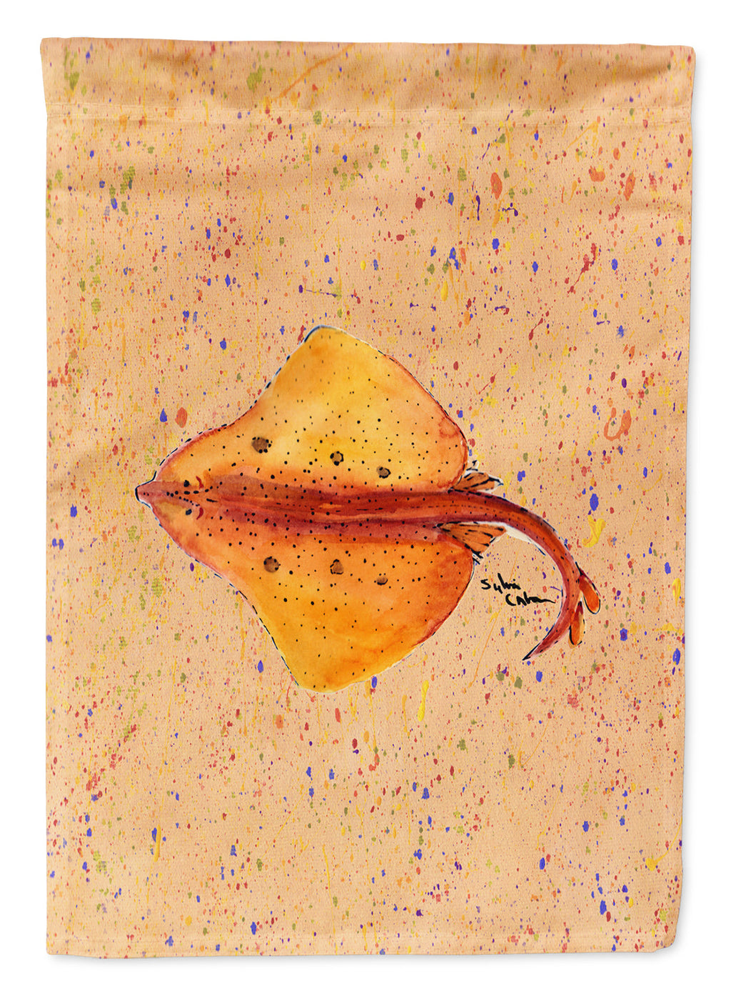 Stingray Stingray Garden Flag Mailbox Decorative Yard Banner Outside Patio Artwork for Flower Beds, Garden Size, Multicolor