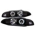 SPYDER Mitsubishi Eclipse 97-99 Projector Headlights CCFL Halo Blk PRO-YD-ME97-CCFL-BK 5011459