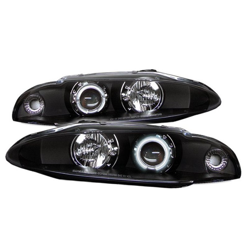 SPYDER Mitsubishi Eclipse 97-99 Projector Headlights CCFL Halo Blk PRO-YD-ME97-CCFL-BK 5011459