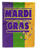 Mardi Gras Garden Flag Mailbox Decorative Yard Banner Outside Patio Artwork for Flower Beds, Garden Size, Multicolor