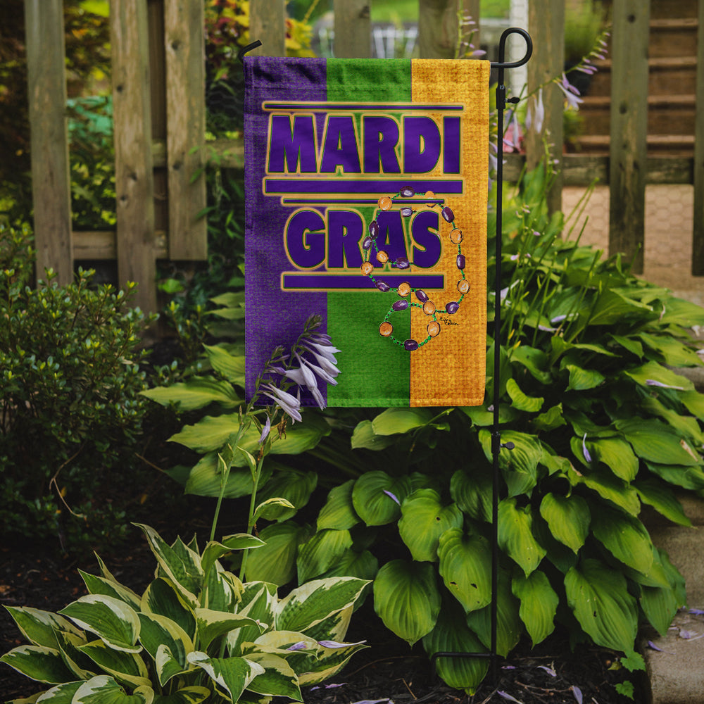Mardi Gras Garden Flag Mailbox Decorative Yard Banner Outside Patio Artwork for Flower Beds, Garden Size, Multicolor