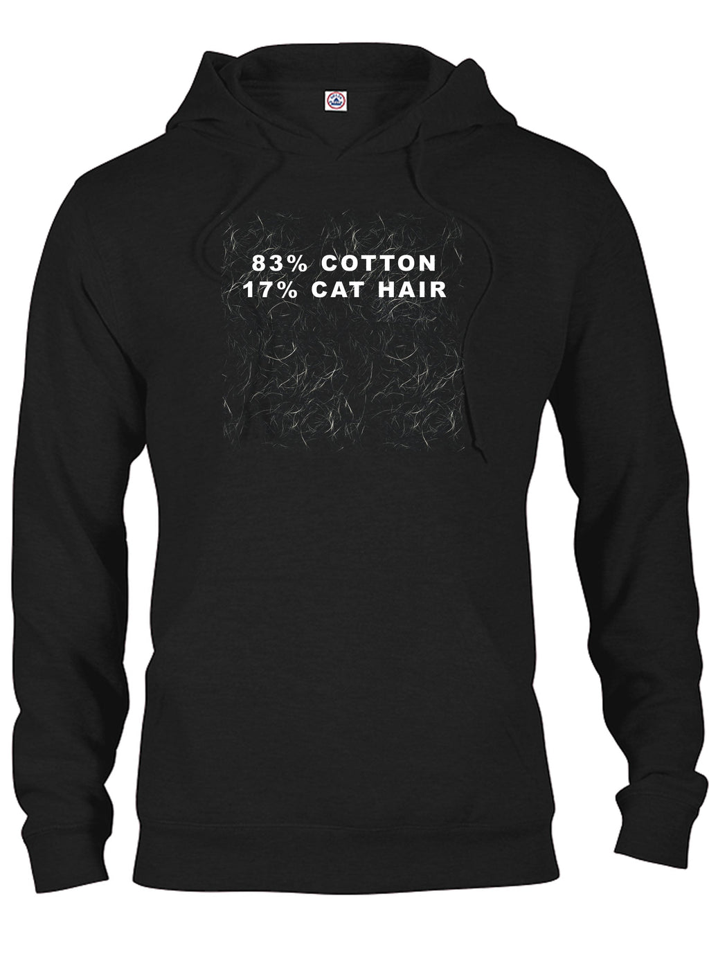 83% Cotton 17% Cat Hair T-Shirt
