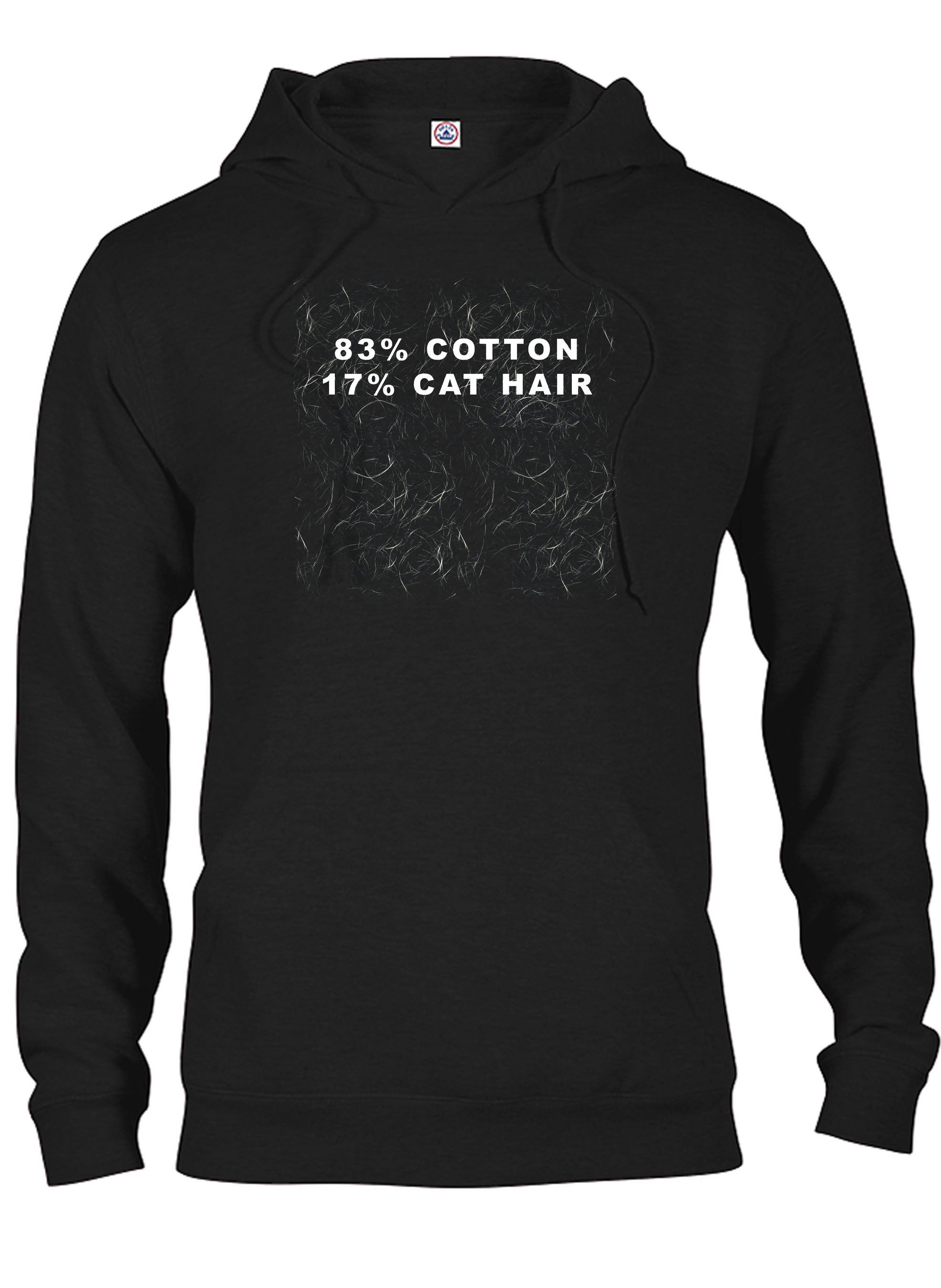 83% Cotton 17% Cat Hair T-Shirt