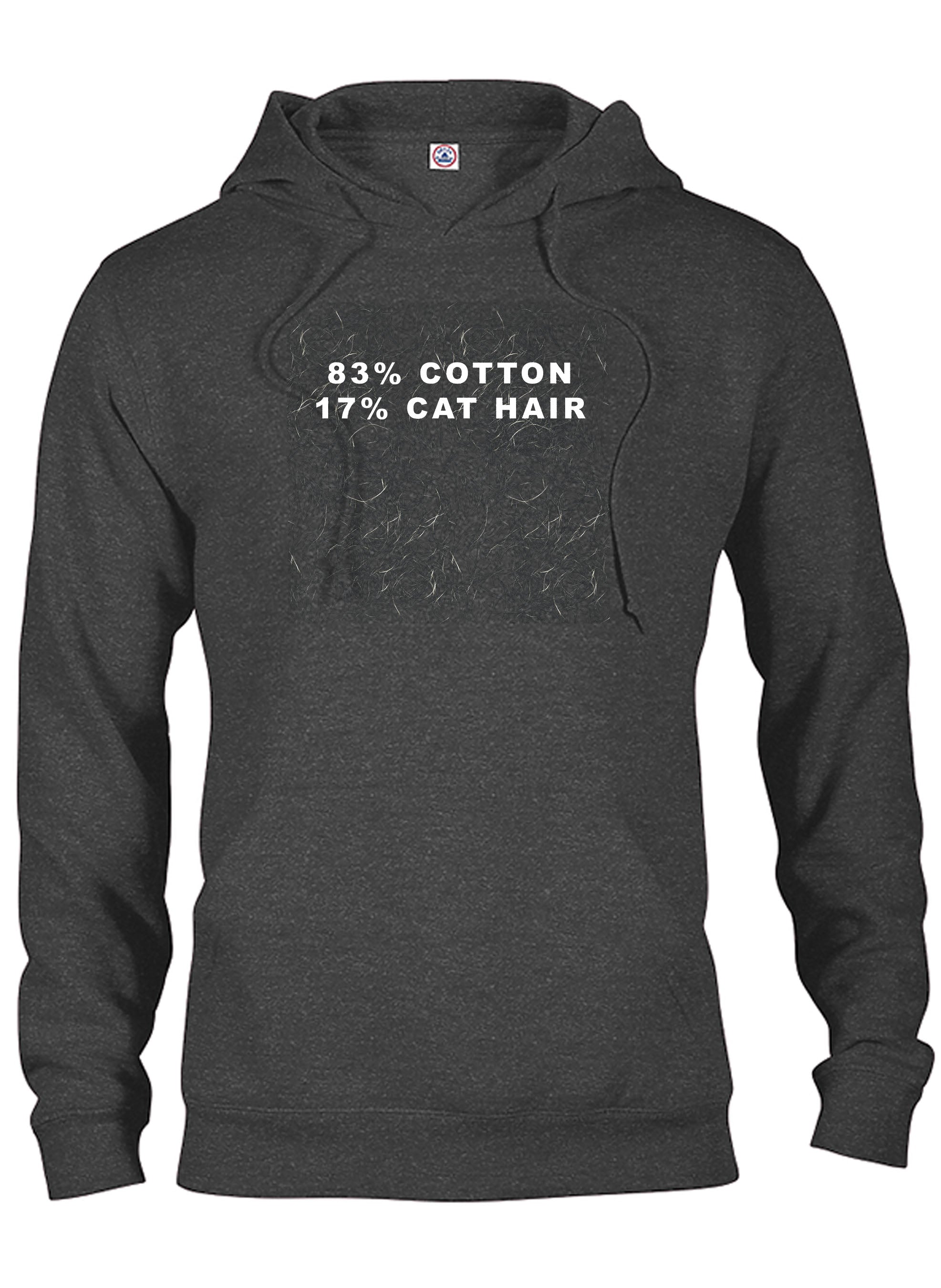 83% Cotton 17% Cat Hair T-Shirt