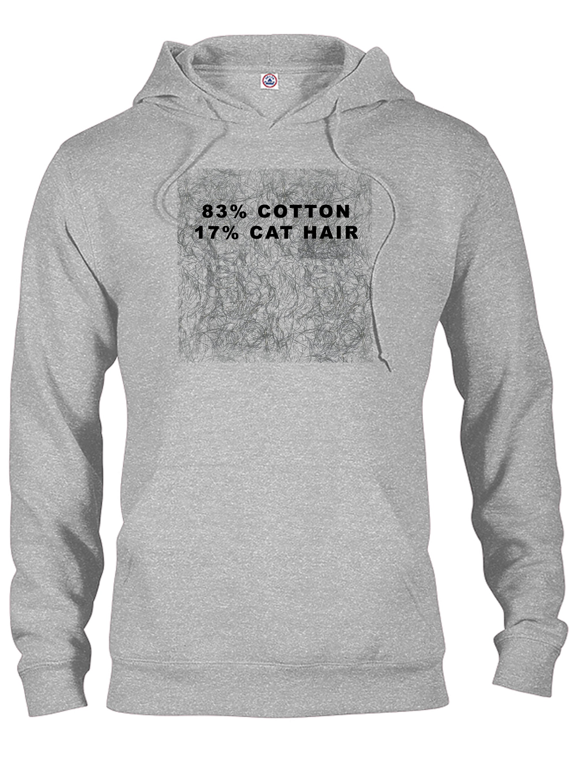 83% Cotton 17% Cat Hair T-Shirt