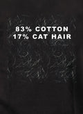 83% Cotton 17% Cat Hair Kids T-Shirt
