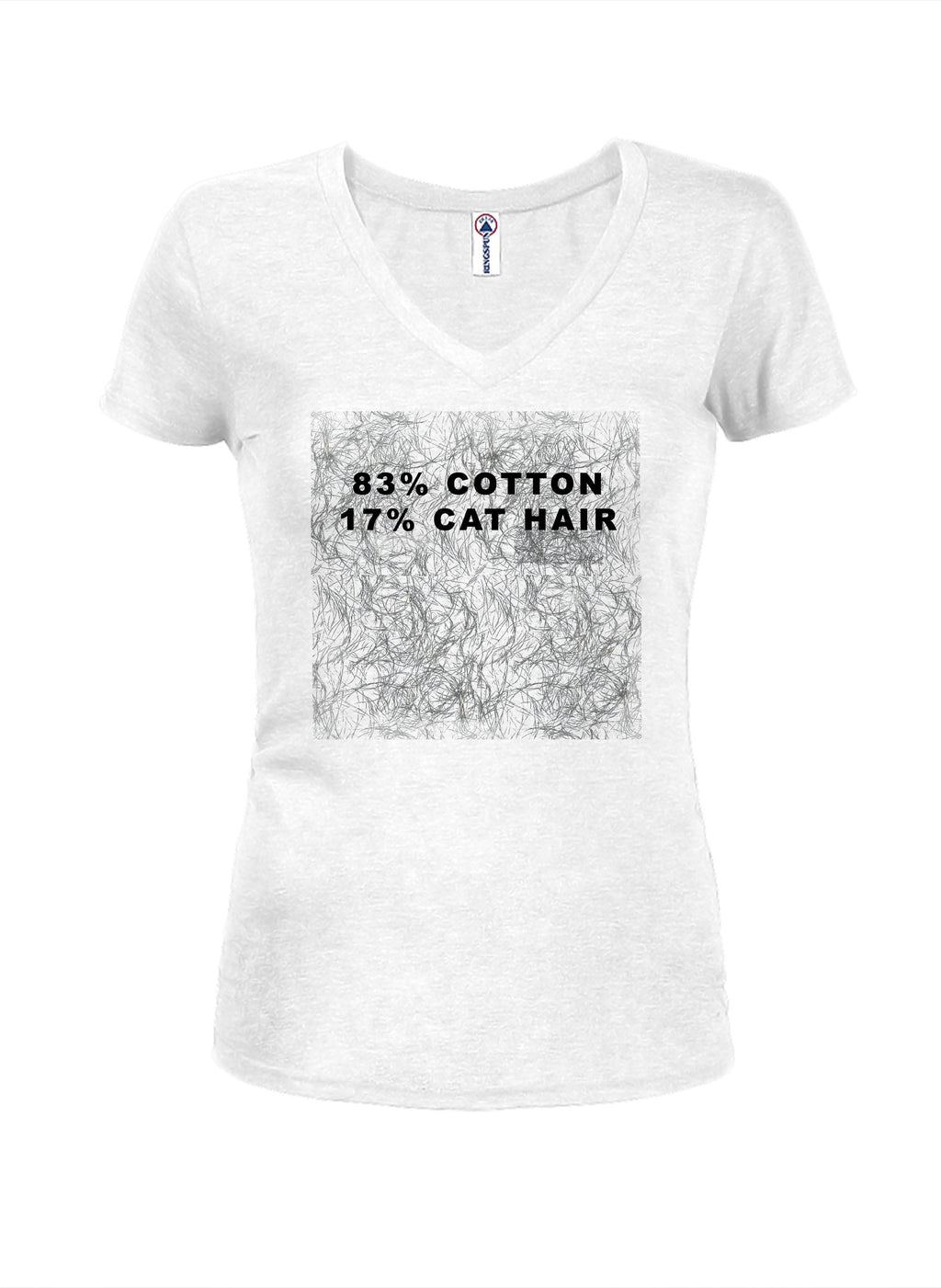 83% Cotton 17% Cat Hair T-Shirt