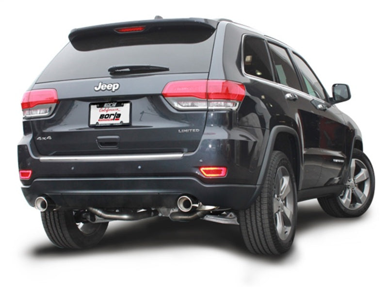 Borla 11-16 Jeep Grand Cherokee Limited/Laredo 5.7L 8cyl 4WD/RWD SS Catback Exhaust 140406