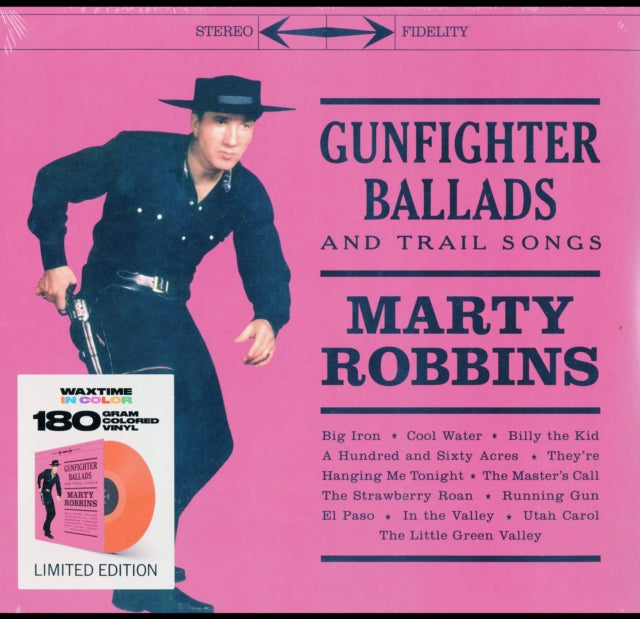 Marty Robbins - Gunfighter Ballads & Gunfighter Ballads & Trail Songs (180G/Red LP Vinyl)
