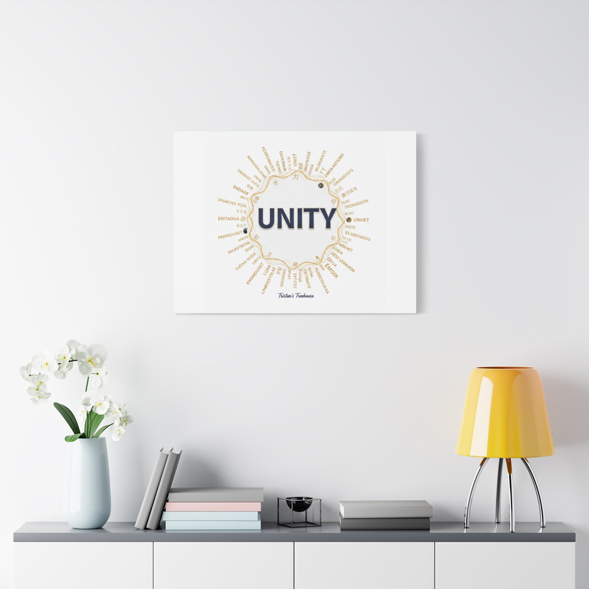 UNITY Canvas, Matte Stretched 1.25" | Dry January sober curious decor