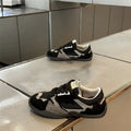 2026 Summer New Men's Cortez Style Shoes, Breathable Mesh, Trendy Fashionable Versatile Color Block Casual Skate Shoes